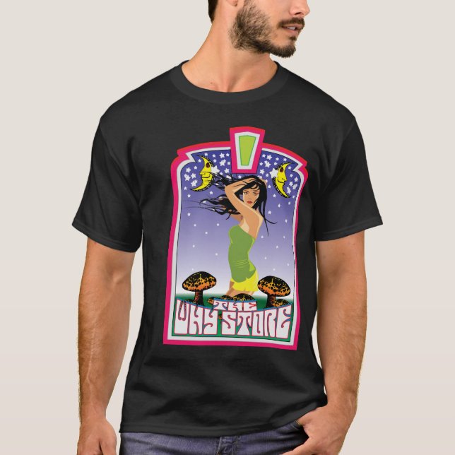 Därför lageraffischflicka tee (Framsida)