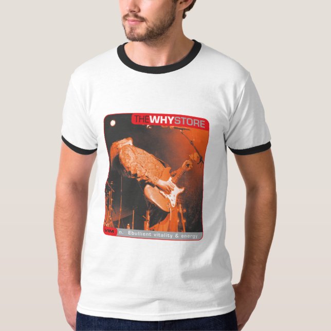 Därför lagerVimskjorta T-shirt (Framsida)