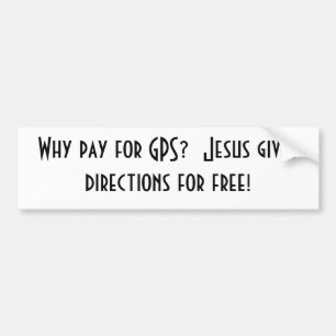 Därför lön för GPS-bildekal Bildekal