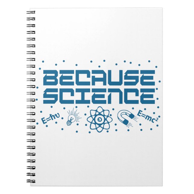 Därför Science Funny Anteckningsbok (Framsidan)