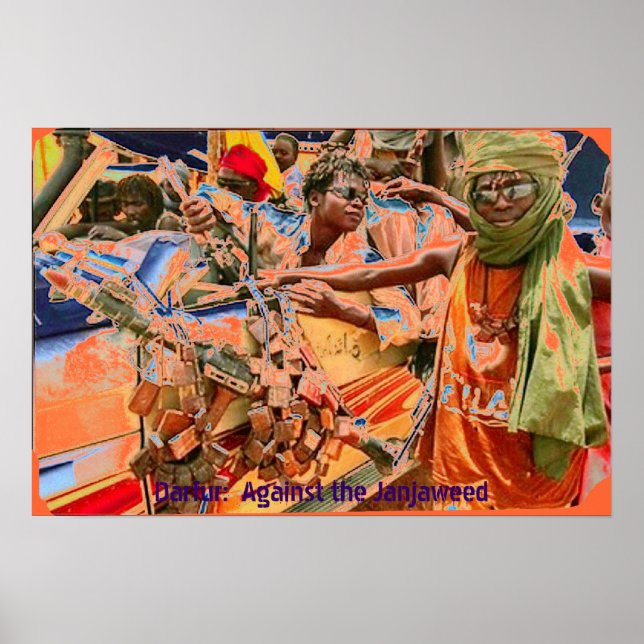 Darfur: Mot Janjaweed II Poster (Framsidan)