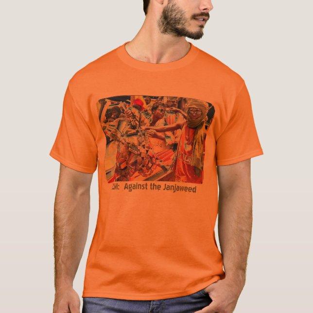 Darfur rebeller:  Mot Janjaweeden T-shirt (Framsida)