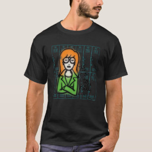 Daria Hi Get Borttappad with Lockers T Shirt
