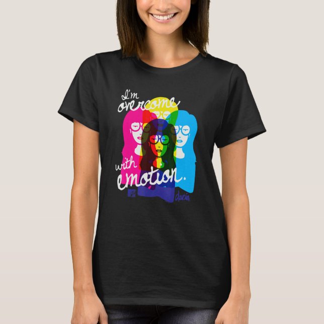 Daria, jag är överkomlig med rörelse färgstark t shirt (Framsida)