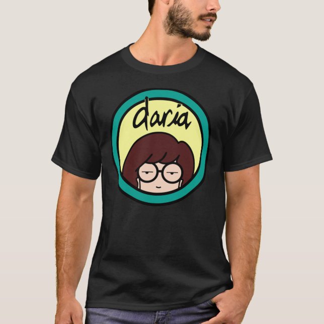 Daria - Logotyp Classic T-Shirt (Framsida)
