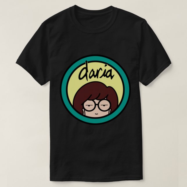 Daria - Logotyp Classic T-Shirt (Design framsida)