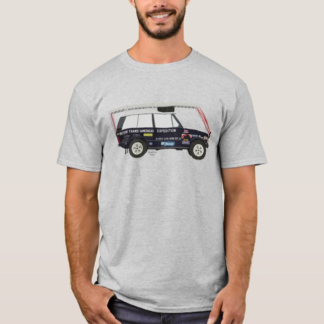 Darian Gap Range Rover Classic T-Shirt (Framsida)