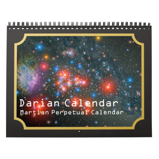 Darian kalender: Martian evig kalender (Omslag)