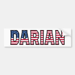 Darian Namn Vorname USA Aufkleber Sticker Auto Bildekal