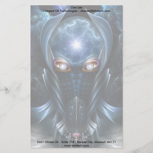 Darian Warrior Brevpapper (Framsida)