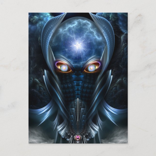 Darian Warrior Vykort (Framsida)