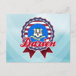 Darien, CT Vykort