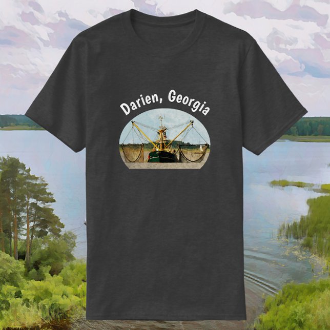 Darien Georgia Shrimp Boat T Shirt (Skapare uppladdad)