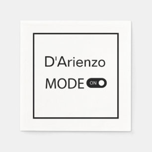 D'Arienzo mode rolig Tanguero Tango Dansare Milong Pappersservett