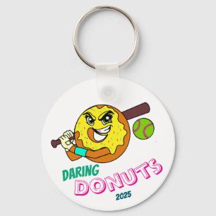 Daring Donuts - nyckelkedja för mjukullager Nyckelring