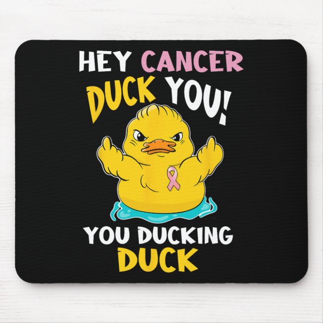 Daring Duckie - Breast Cancer Warrior Musmatta (Framsidan)