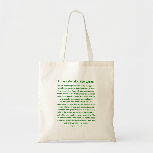 Daring Greatly Tote Tygkasse (Framsidan)