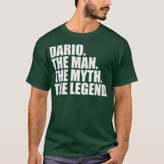 Dario Dario Namn Dario given namn T Shirt