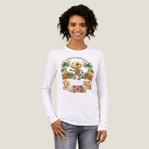Darius Skelett Dinosaur Långärmad T Shirt