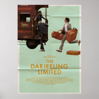 Darjeeling Begränsad Film AltPoster Poster