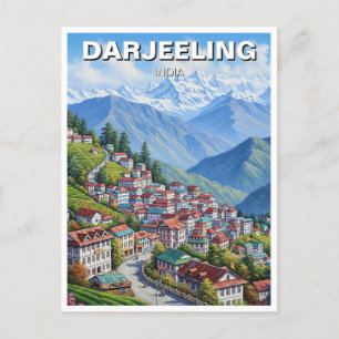 Darjeeling India Vykort