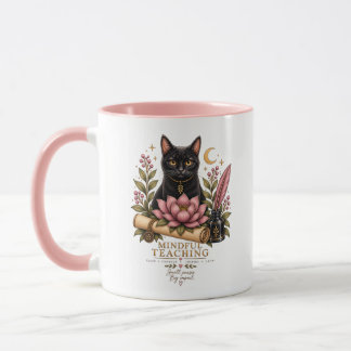Dark Academia Teacher Mug for Her | Mindful Teachi Mugg
