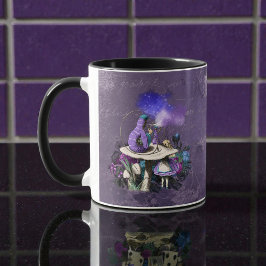 Dark Alice Rustic Deep Purple Mugg