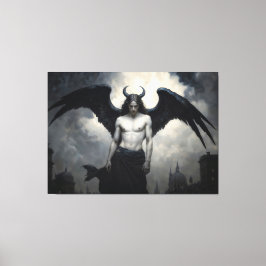 Dark Angel Lucifer Canvastryck