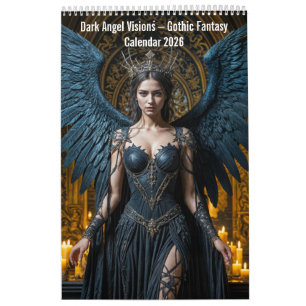 Dark Angel Visions – gotisk fantasinbokalender 202 Kalender