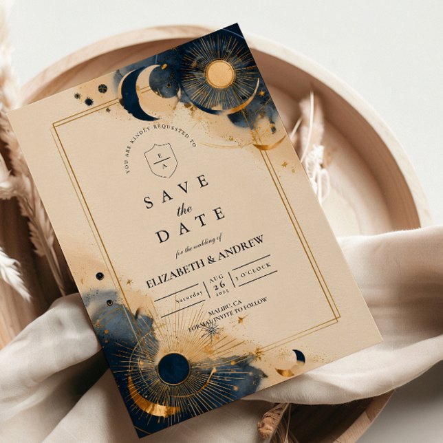 Dark Astrology Wedding Spara Datumet (Skapare uppladdad)