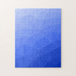 Dark Blue gradient geometric mesh pattern Triangle Pussel<br><div class="desc">Dark Blue gradient geometric mesh pattern Triangle Jigsaw Puzzle.
Triangle geometric mesh with light dark blue ombre gradient.</div>