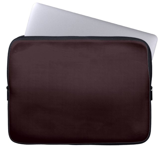 Dark Burgundy | Plain Burgundy  Laptop Fodral (Framsidan)