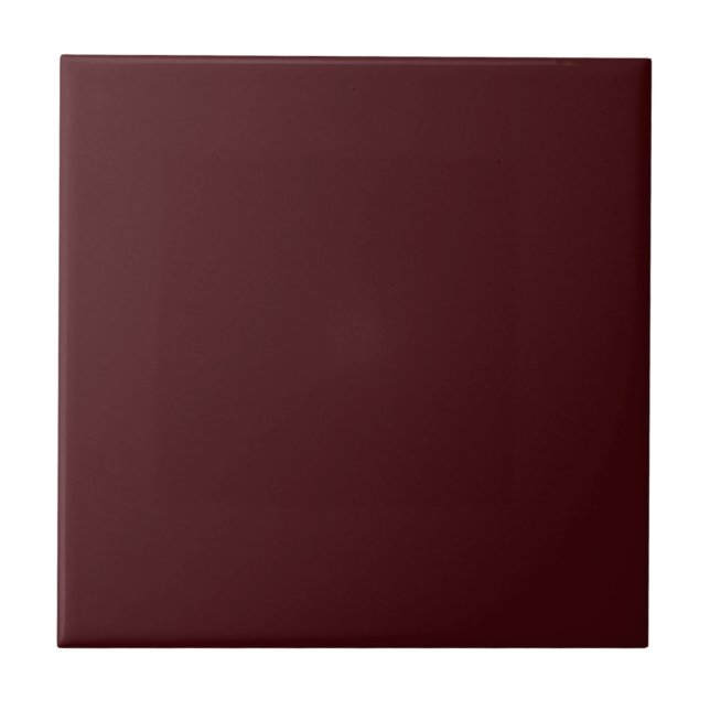 Dark Cherry Red | #3F060A Kakelplatta (Framsidan)