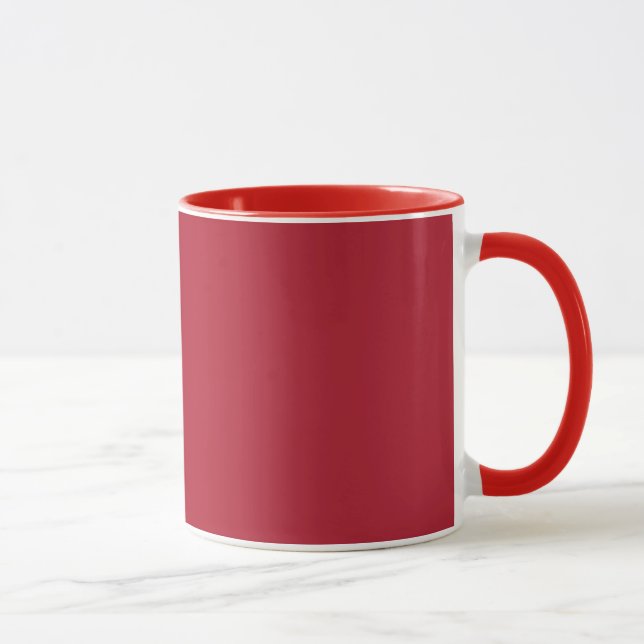 Dark Christmas Red Festive Holiday Combo Mug Mugg (Höger)