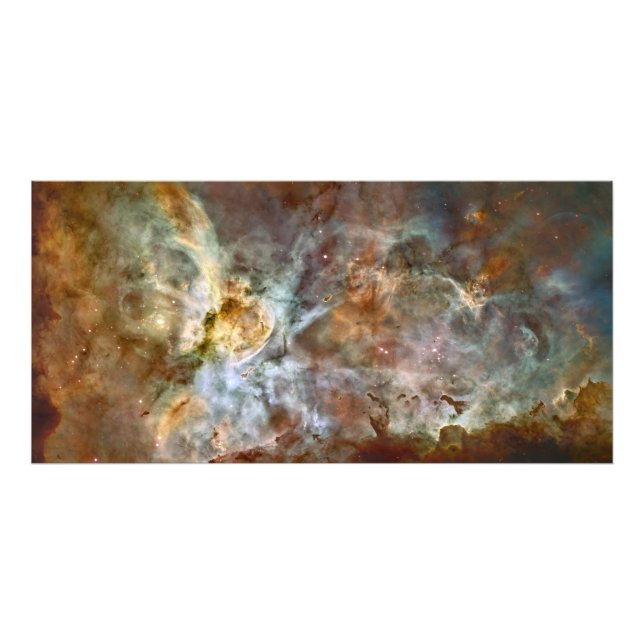 Dark Clouds of the Carina Nebula Fototryck (Framsidan)
