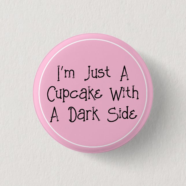 Dark Cupcake Pastel Goth Knapp (Framsida)