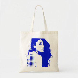 Dark Disco Blue Tygkasse