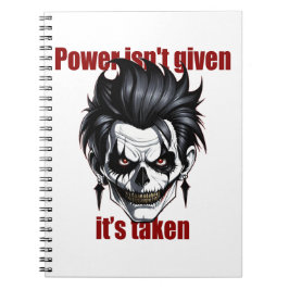 Dark Dominance Anteckningsbok