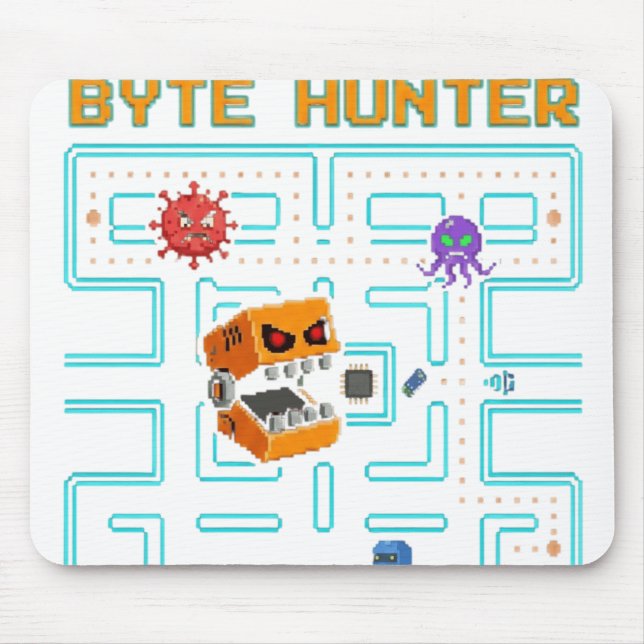 Dark Edgy Arcade Game Pixel Skull Parody Musmatta (Framsidan)