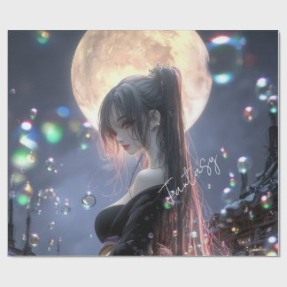 Dark fantasy girl / Aesthetic Presentpapper