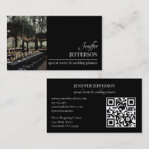 Dark Floral event wedding planner