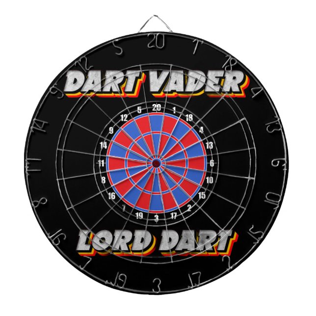 Dark Galactic Lord Sticker – Cosmic Shadow Warrior Darttavla (Framsidan)
