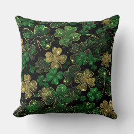 DARK GREEN & GOLD IRISH THEMED GLITTER LOOK  KUDDE