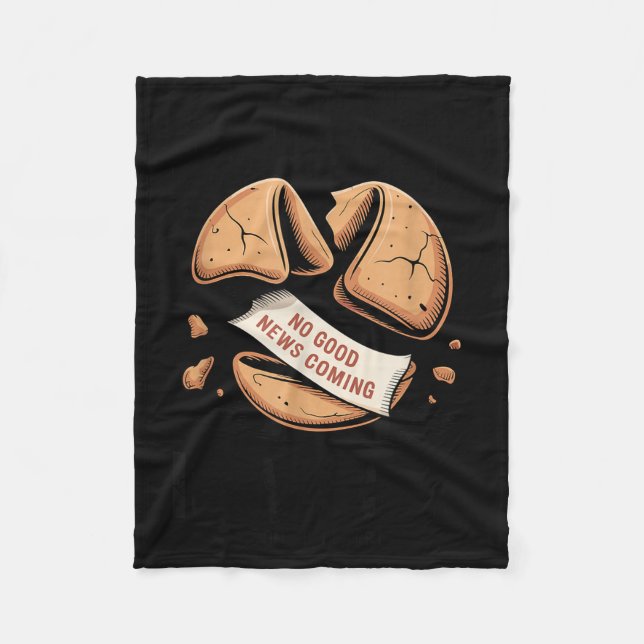 Dark Humor Cynical Sarcastic Emotional Honesty Pes Fleecefilt (Framsidan)