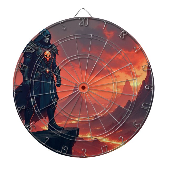 Dark Knight of Flame Darttavla (Framsidan)