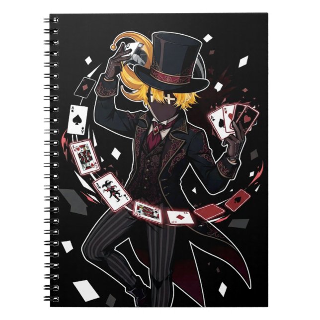 “Dark Magician” Notebook – Inspiration  Anteckningsbok (Framsidan)