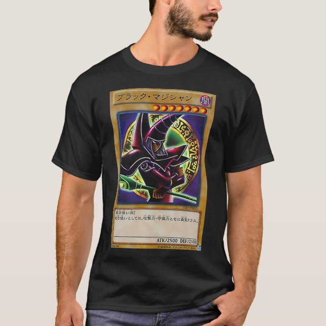 dark magician  t shirt (Framsida)