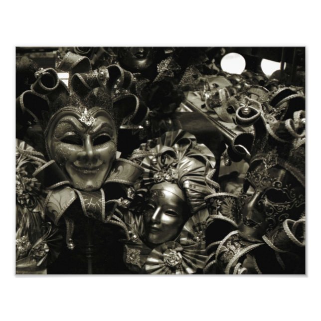 Dark Masquerade Fototryck (Framsidan)