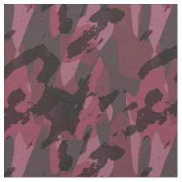 Dark Mauve Camo abstract Tyg