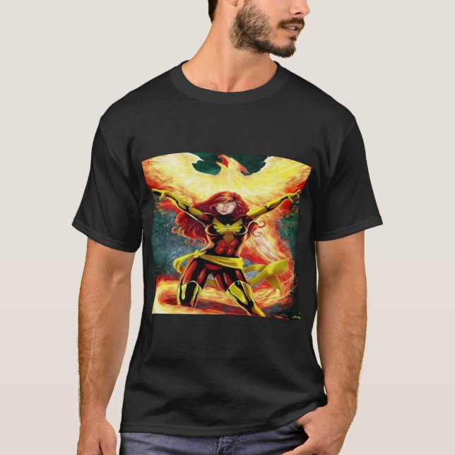 Dark Phoenix X-Men: Unleashed Power T Shirt (Framsida)